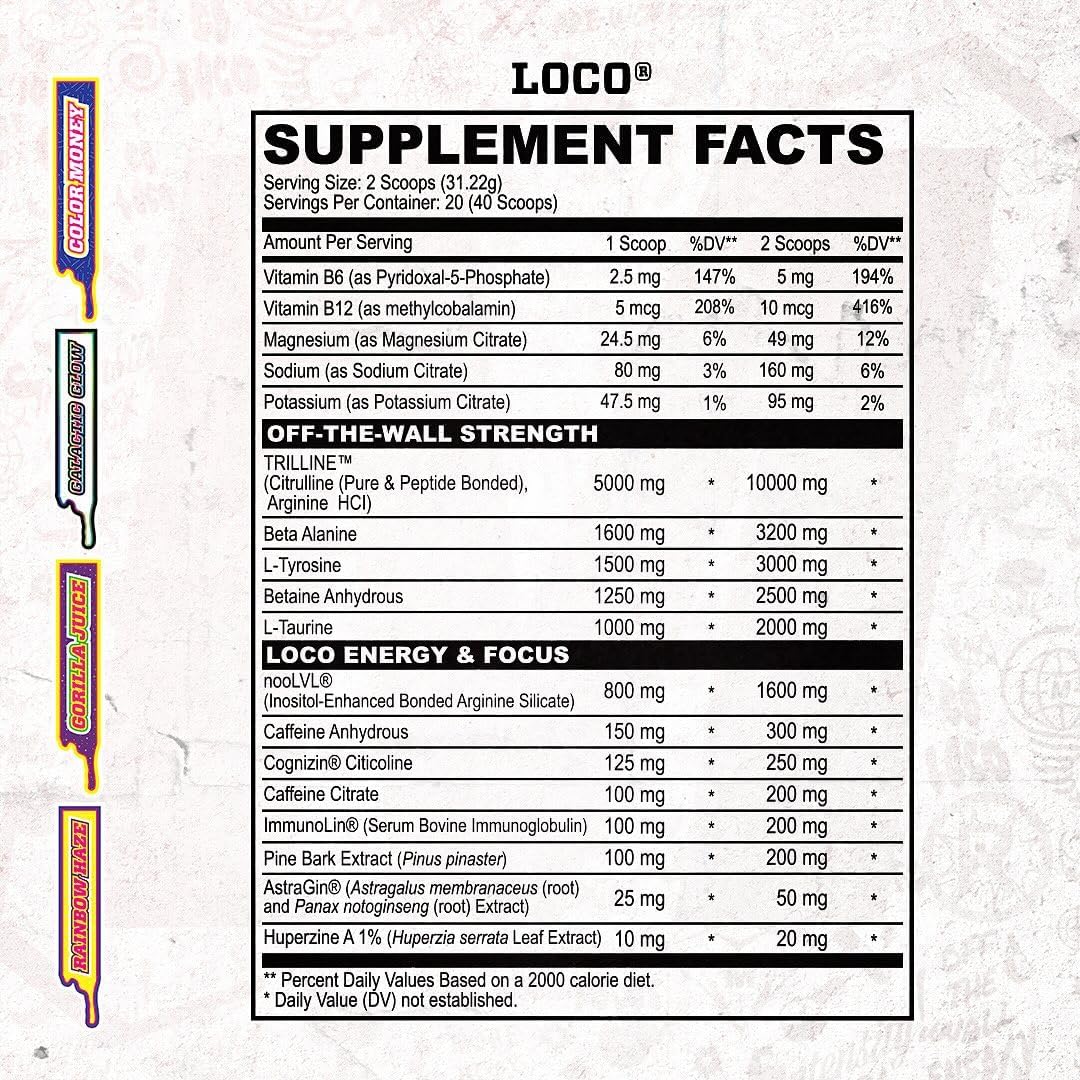 Myoblox LOCO Pre-Workout