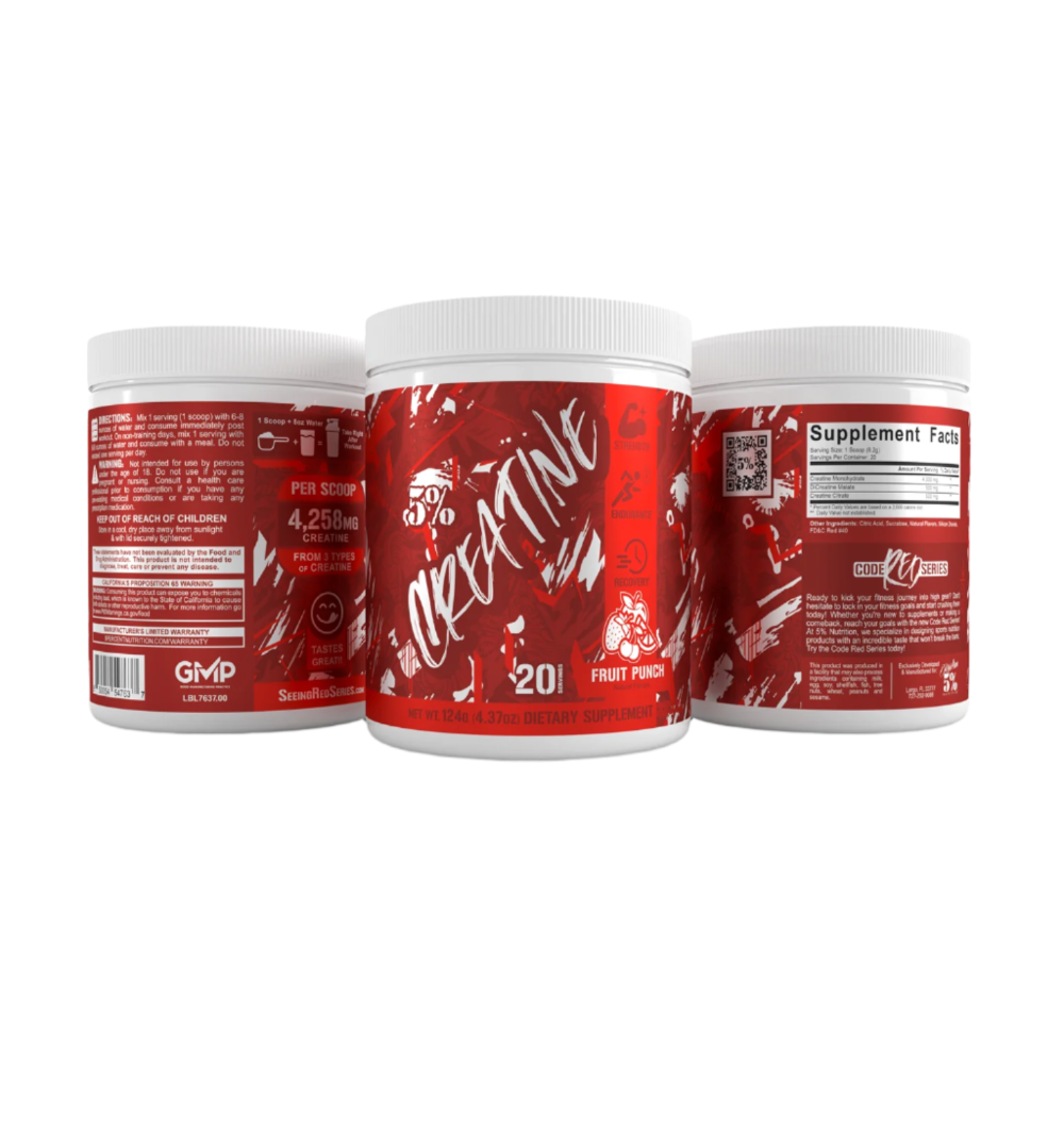 5% Nutrition Code Red Creatine