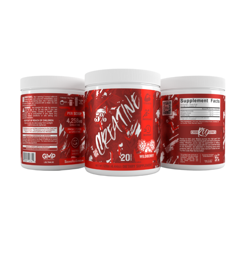 5% Nutrition Code Red Creatine