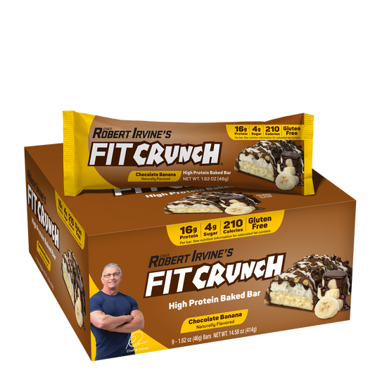 FITCRUNCH Chocolate Banana (9ct Snack Size)