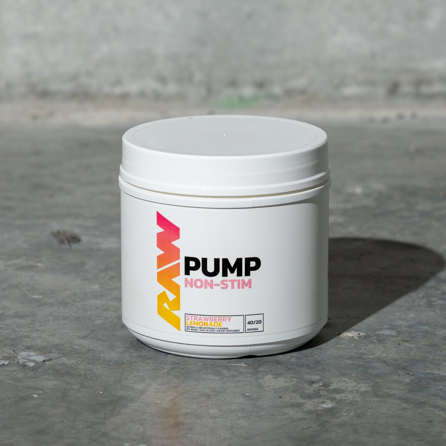 RAW PUMP Non-stim Pre-Workout