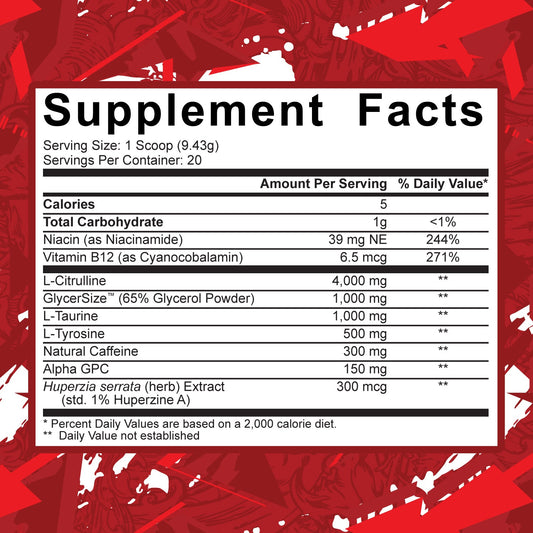 5% Nutrition Code Red Pre-Workout