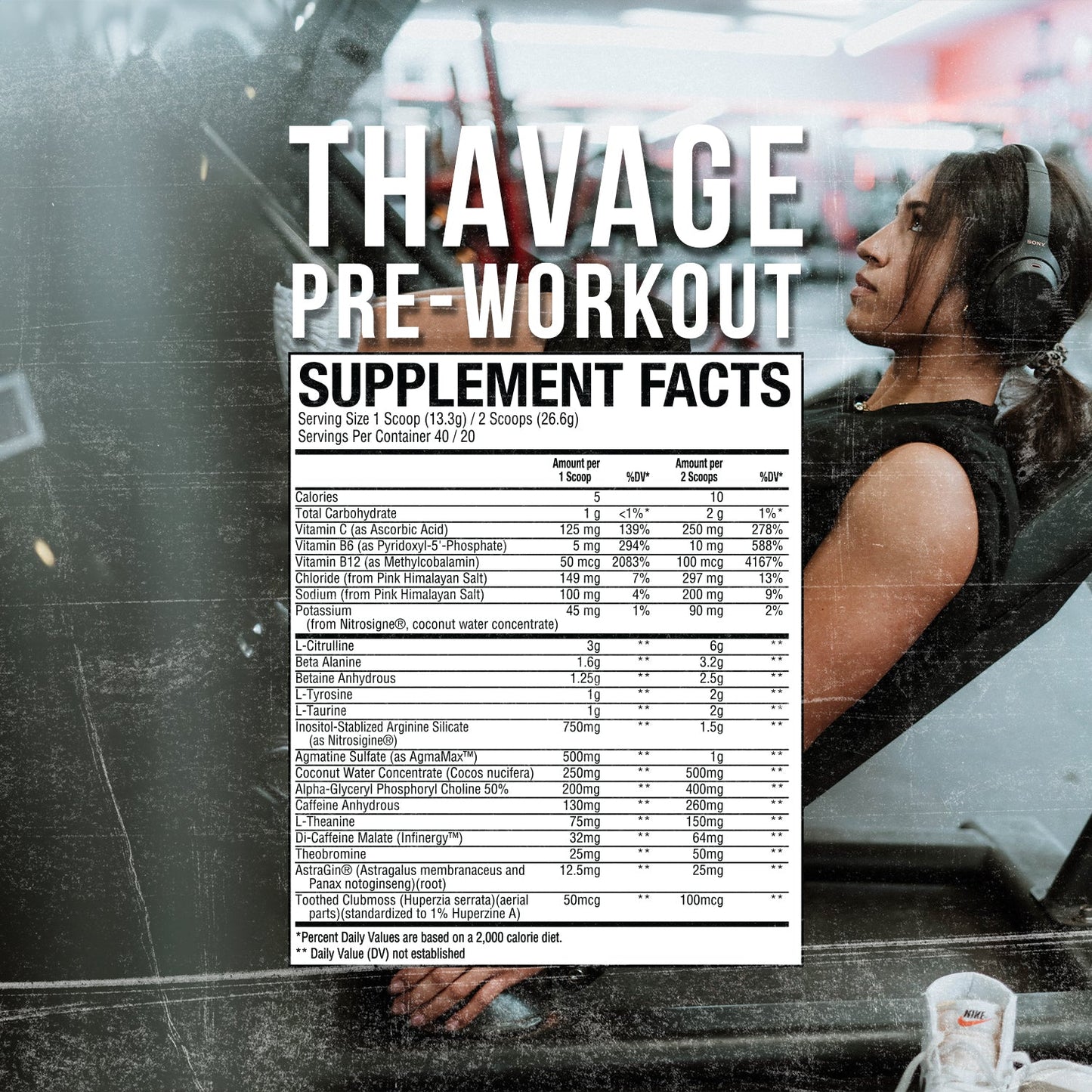 RAW Thavage Pre-workout