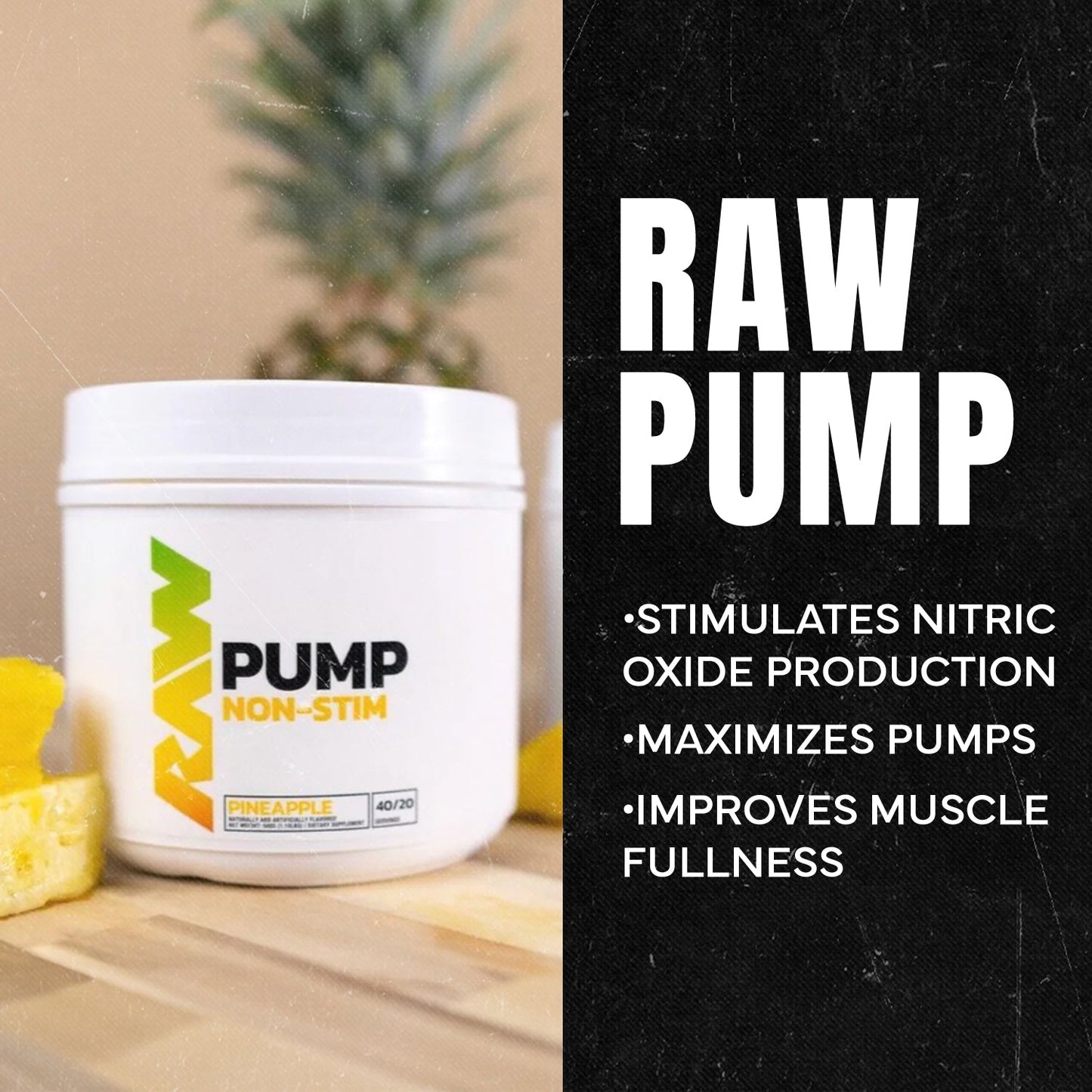 RAW PUMP Non-stim Pre-Workout