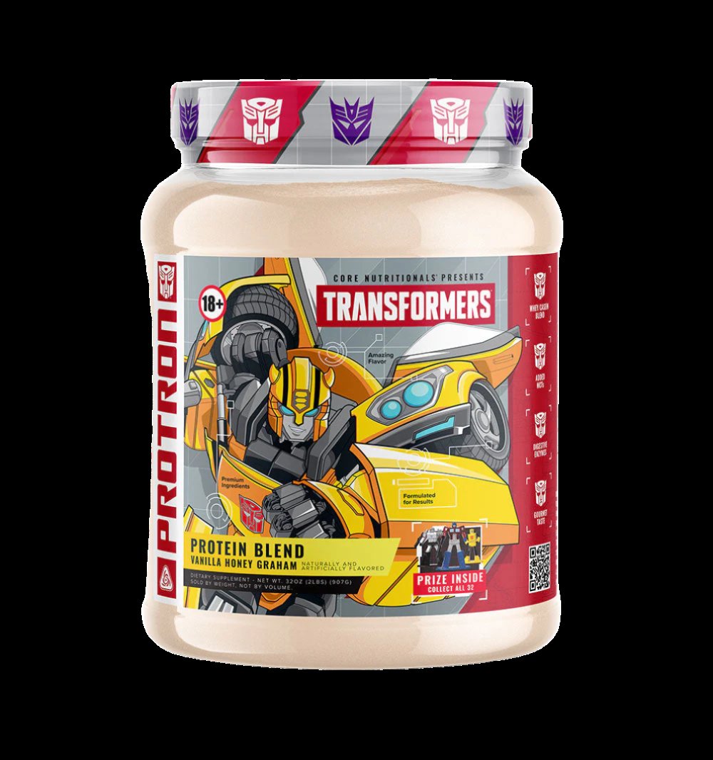 Core Nutritionals Transformers Protron - Premium Protein Blend with Digestive Enzymes & MTCs